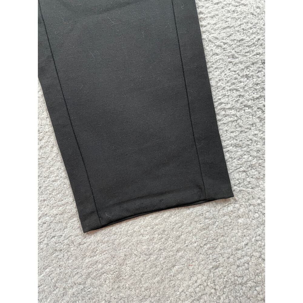 J. Jill Womens Size M Ponte Slim Leg Black Pull On Stretch Pants - Picture 8 of 8